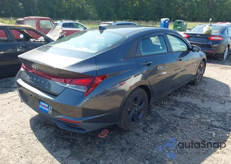 2022 Hyundai Elantra Sel from USA, damaged, VIN 5NPLS4AG5NH078729